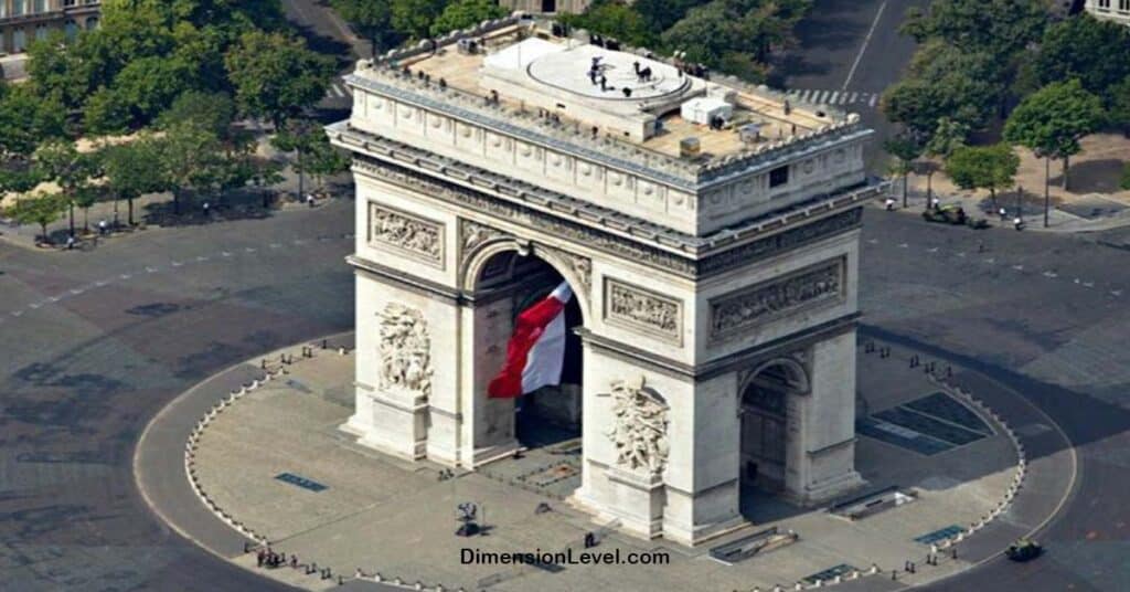 The Half of the Arc de Triomphe