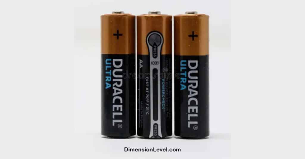 Three AA Batteries