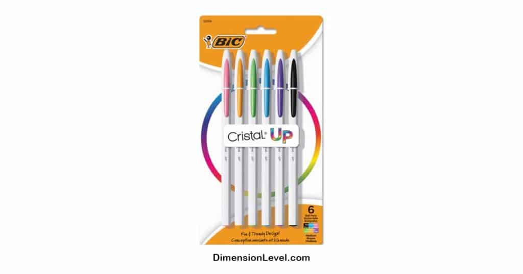 Two BIC Cristal Pens