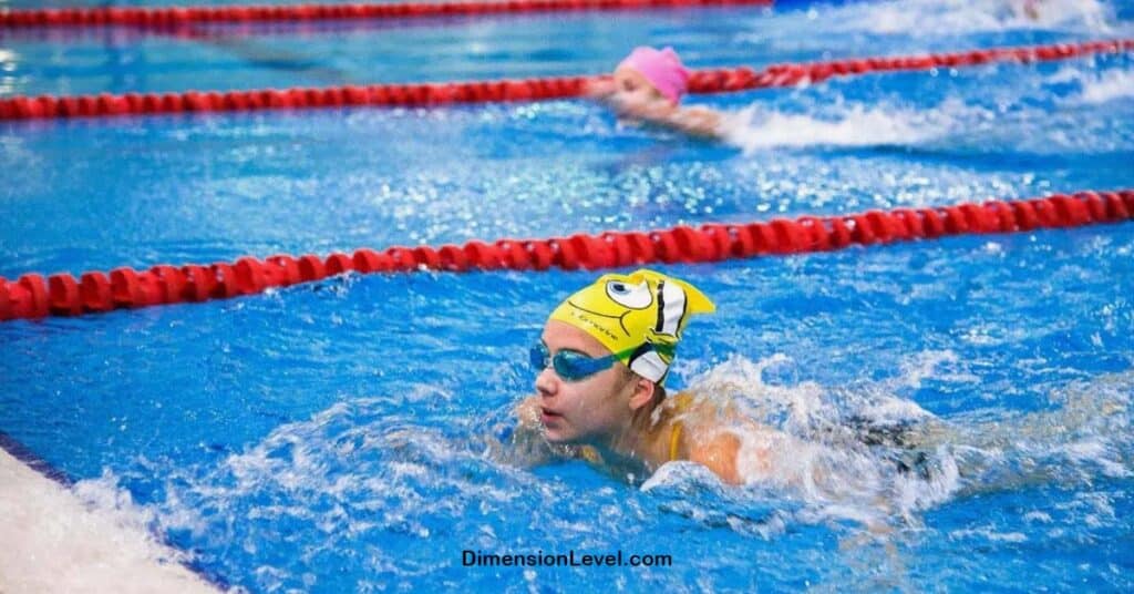 Two Swimming Pool Lanes