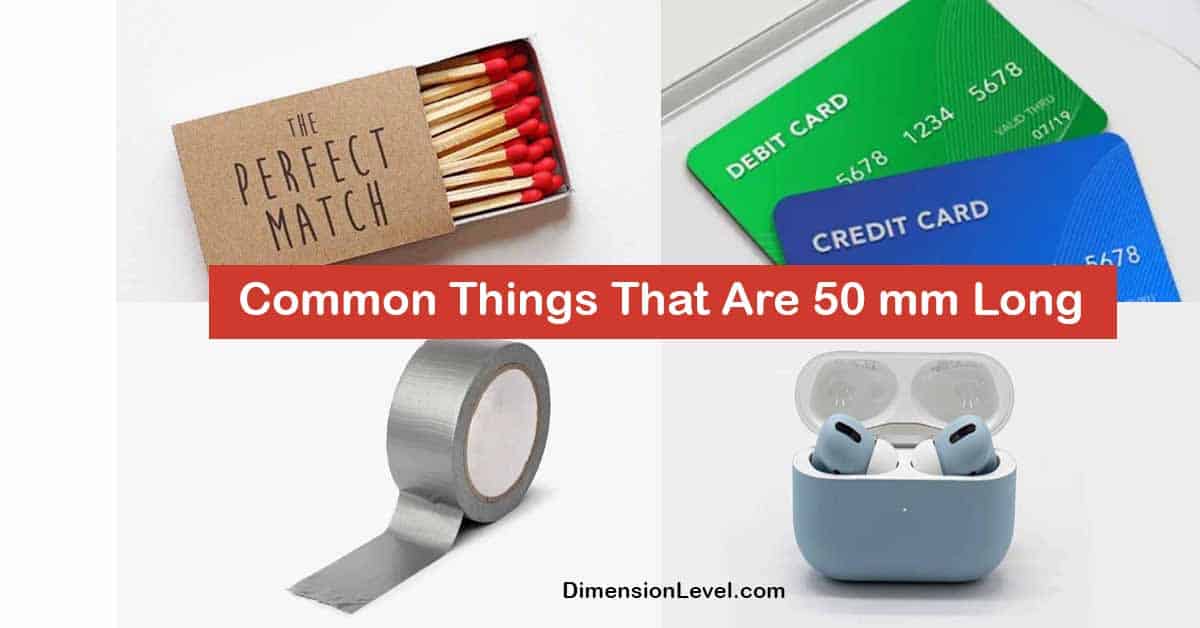 13 Common Things That Are 50 mm LongBig