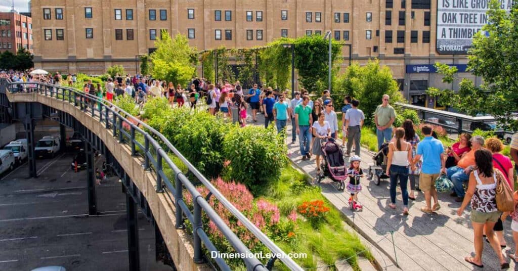 17 Round Trips Along the High Line in New York City