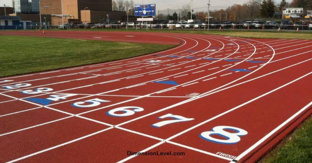 40 Laps Around a Running Track