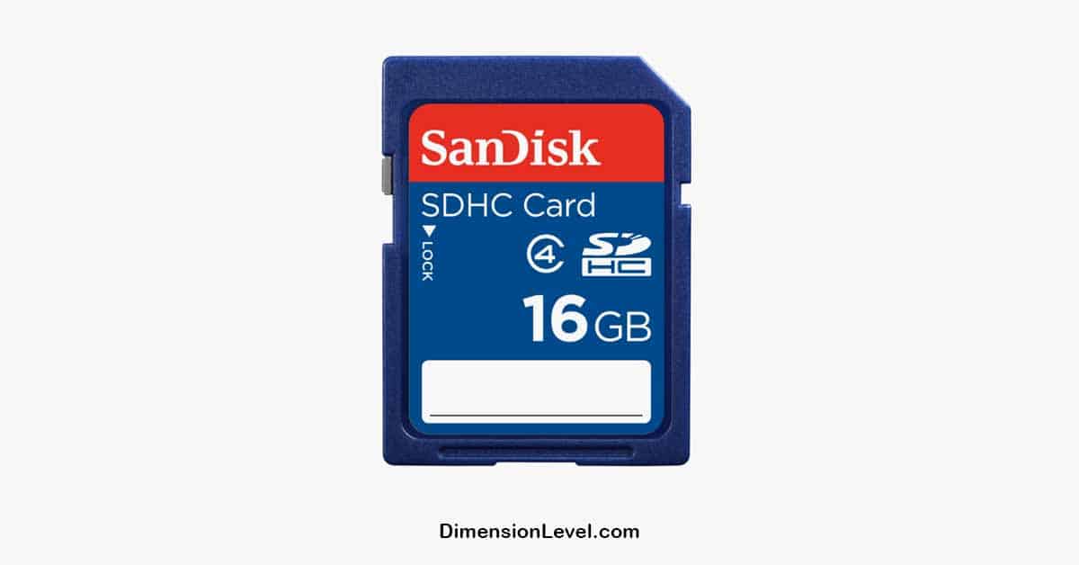 An SD Card