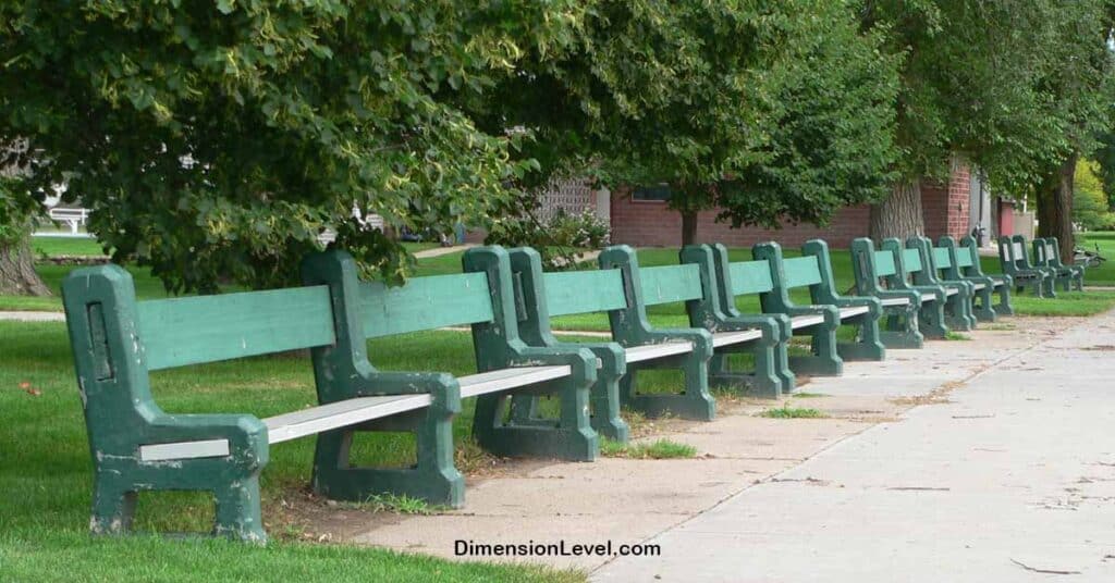 Five Park Benches