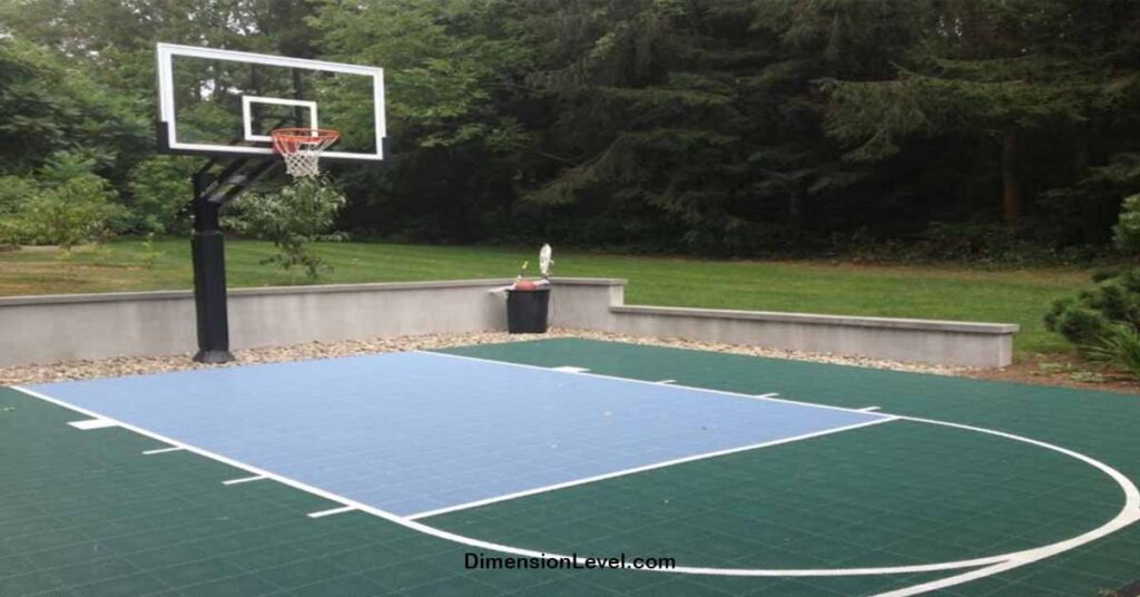 Half the Width of the Basketball Court