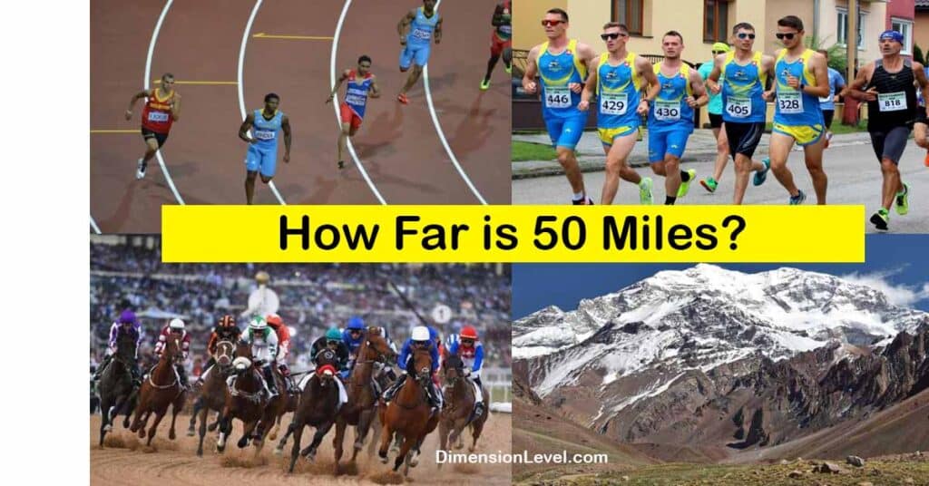 How Far is 50 Miles 12 Common Comparisons