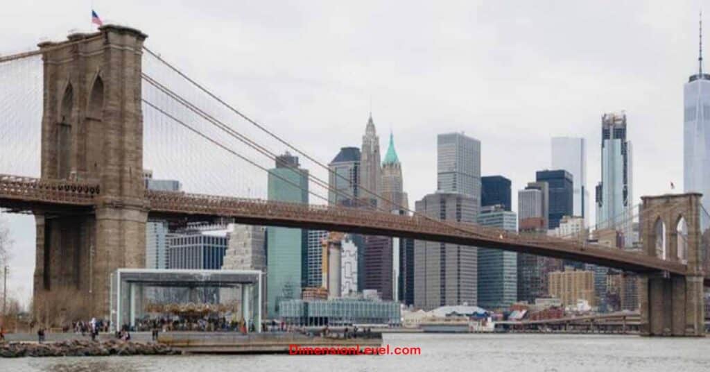 One Round Trip Along the Brooklyn Bridge