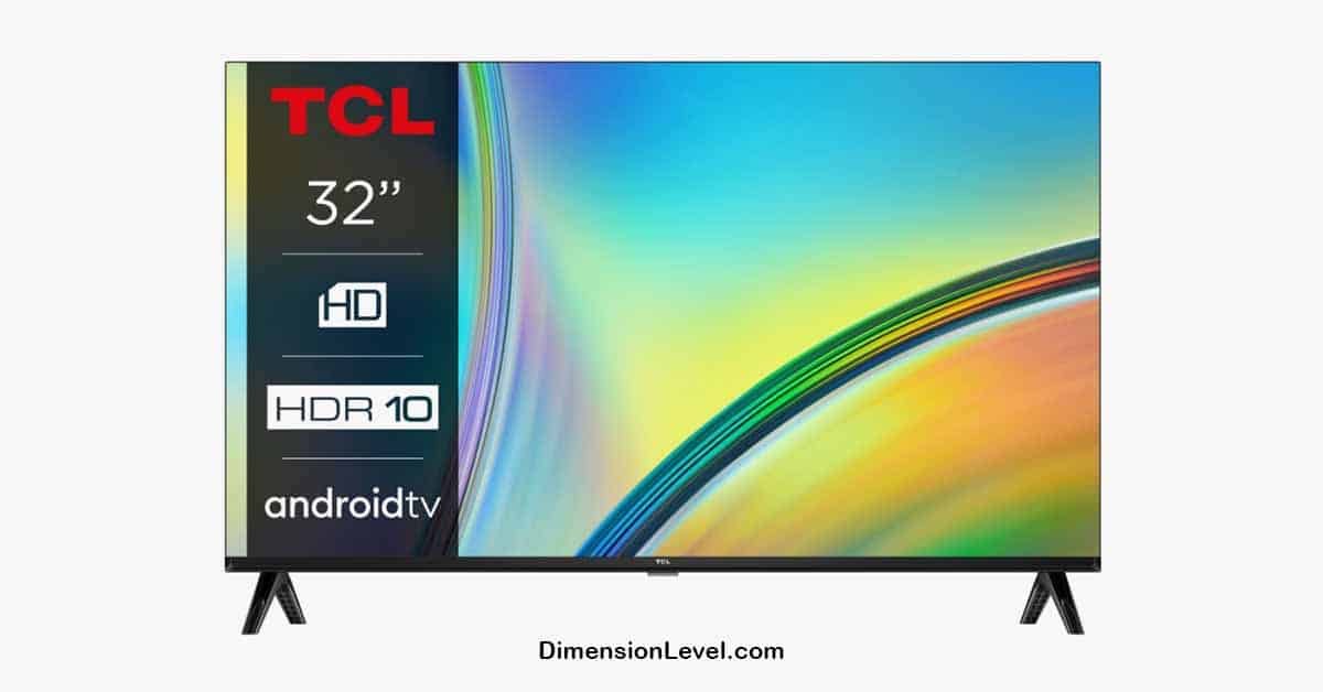 32 Inch TV Dimensions : 32 inch TV Size Width, Height - Dimension Level